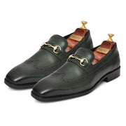 Men's Genuine Leather Formal Loafer Shoes, Business & Casual Party Wear - Feetique Footwea